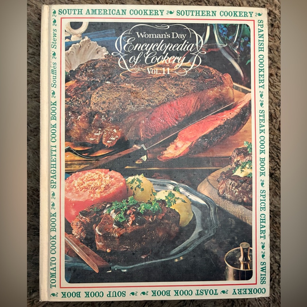 💖Vintage Encyclopedia of Cookery Vol. 11. Copyright 1966. Second Edition.